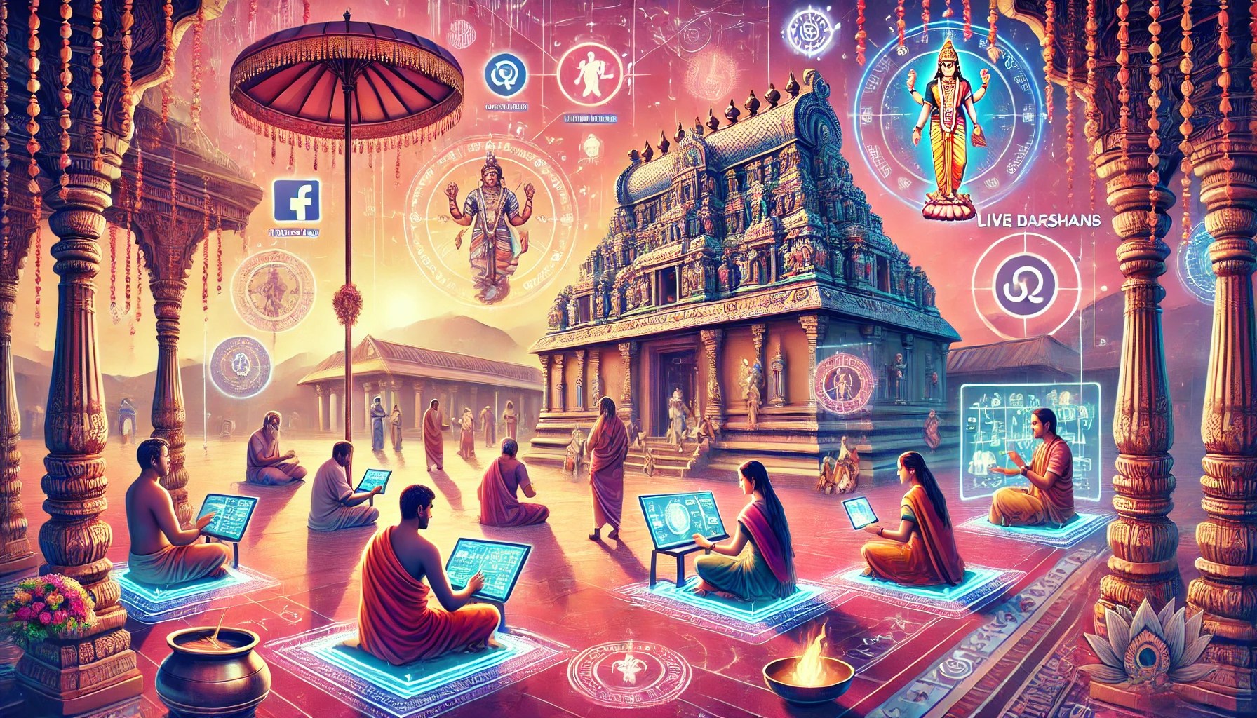 Connect with the DIVVIB team — devotees, temples and partners welcome